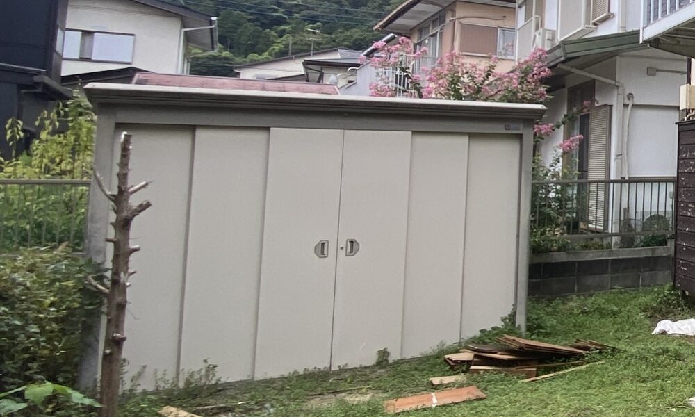 物置を解体したい！