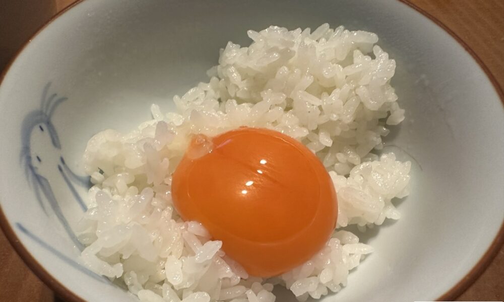 卵かけご飯朝ご飯@解体コング